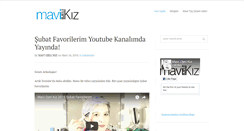 Desktop Screenshot of maviojelikiz.com